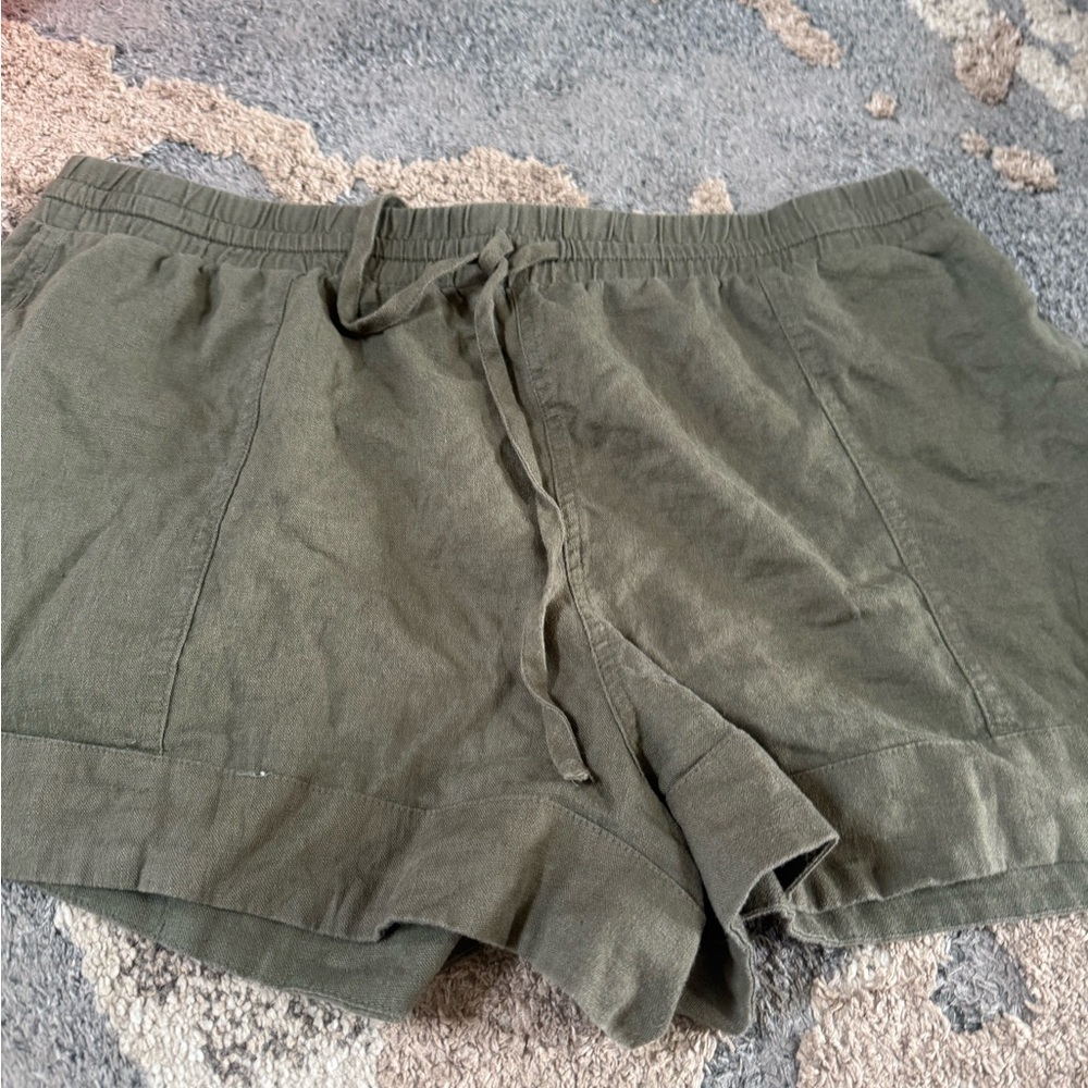 Women’s Olive Green Shorts